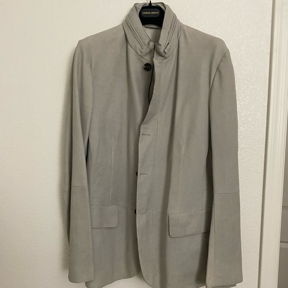 Giorgio Armani Suede Jacket
